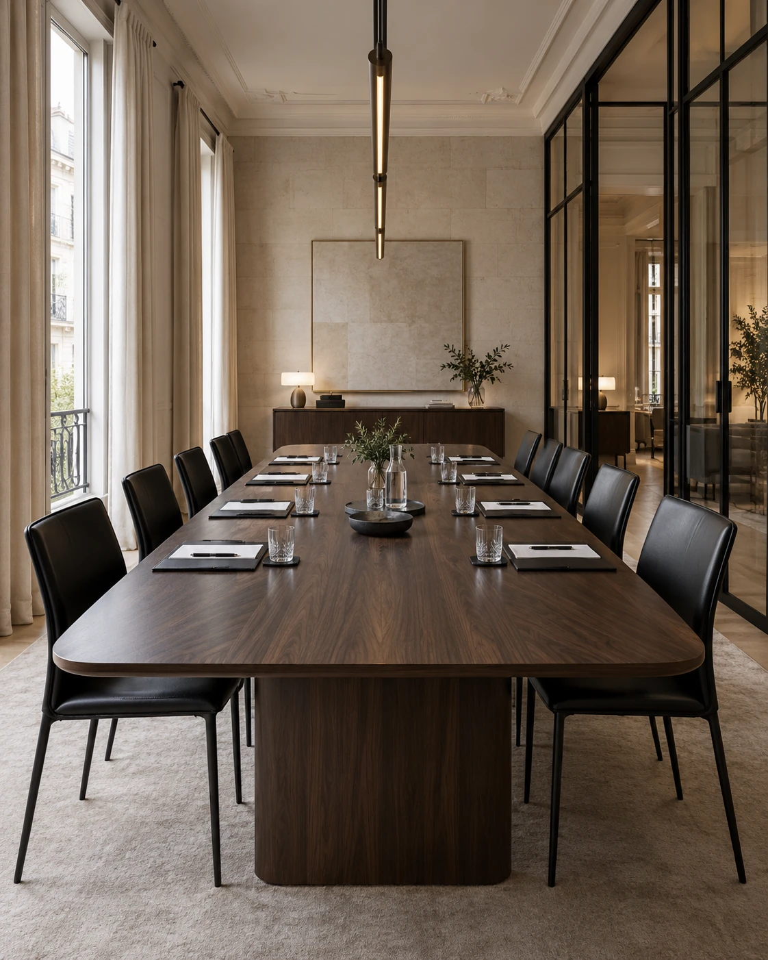 Salle de réunion professionnelle équipée à Paris